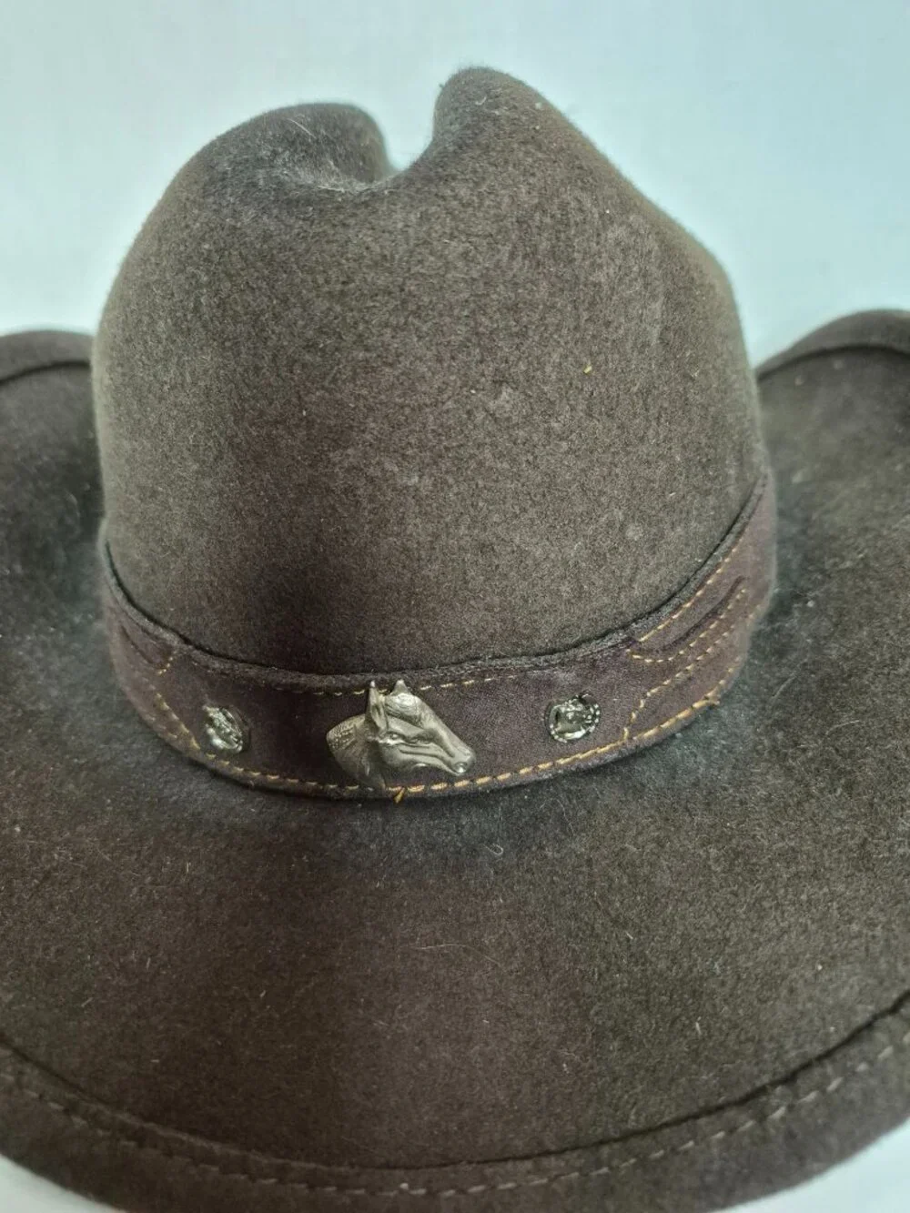 Cody James XL Kids Brown Felt Western Cowboy NWT Outside Farming Hat